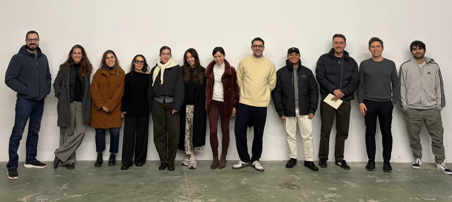 The MITO team. Juan is third from the right, under the arrow.